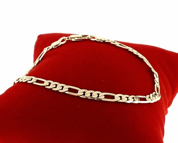 351a Bransoletka elegancka złota 19cm pozłacana 14k Xuping