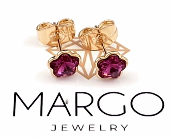 эксклюзивные серьги с позолотой swarovski
