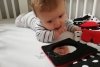 Książeczka sensoryczna mini 0+ dla niemowląt