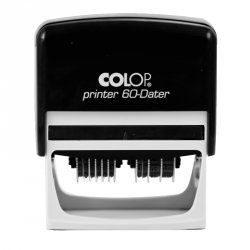 Printer 60DD – P Numerator 6-cyfrowy z datą cyfrową wraz z wykonaniem gumki (grawer laserem)