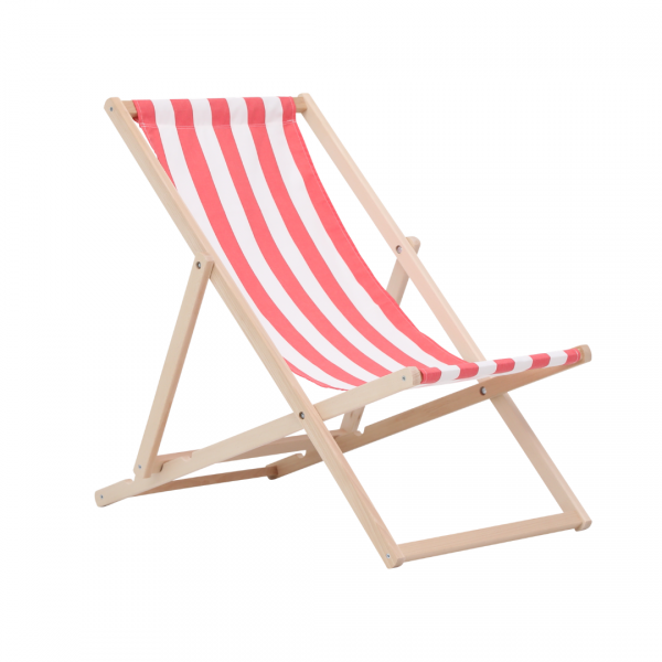 Drewniany leżak z regulacją oparcia i personalizacją | Bukowy, Lekki i Trwały