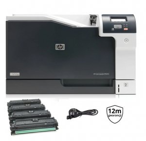 HP Color LaserJet CP5225N A3 | DUPLEX | LAN | SERWIS | CE711A | 100% TONERY