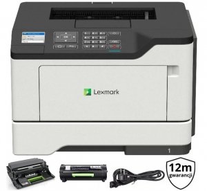 Lexmark MS521 | A4 | TONER | DUPLEX | GW12 | LAN | SERWIS | 36S0310