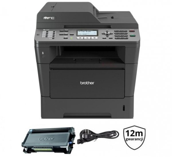Drukarka Brother MFC-8520DN DUPLEKS | LAN | TONER | GW12 | 3.7K | MFC8520DNYJ1