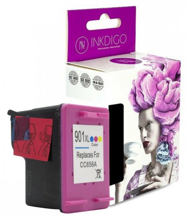 Tusz INKDIGO do HP 901 XL Color
