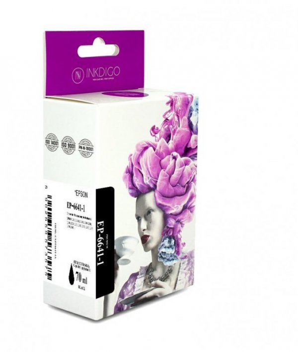 Tusz INKDIGO do EPSON T6641 Black