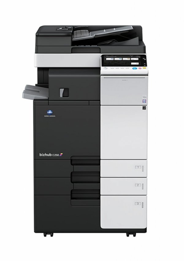 Kserokopiarka Konica Minolta Bizhub c258 kolor | A3 | TONERY | GW12 | LAN | SERWIS C302301