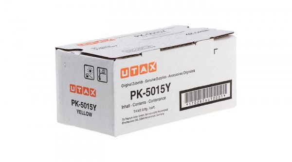 Oryginalny Toner Yellow Utax P-C2566W PK-5015Y, PK5015Y (1T02R7AUT0)