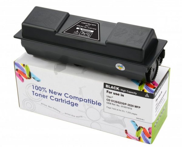 Toner Cartridge Web Czarny Utax CD5135, CD5235 zamiennik 613511010