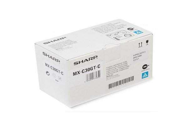 Oryginalny Toner Cyan Sharp MXC304WH (MXC30GTC,MX-C30GTC)