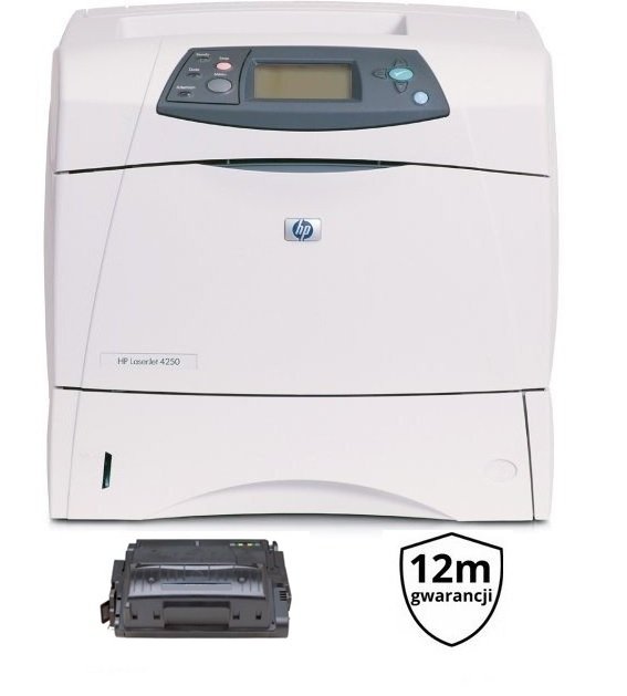 HP 4250dn | Drukarka Laserowa A4 | Sieciowa LAN | Duplex | 43 str/min | 95 000 str | Serwisowana