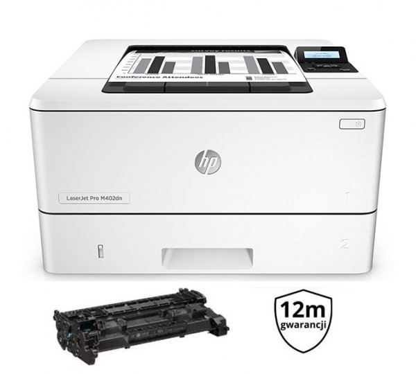 HP LJ Pro 400 M402dn | DUPLEX | TONERY | GW12 | LAN | C5F94A