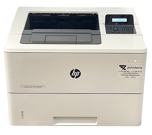 HP LaserJet Pro M501dn | GW12 | LAN | SERWIS | DUPLEX | J8H61A | 100 stron