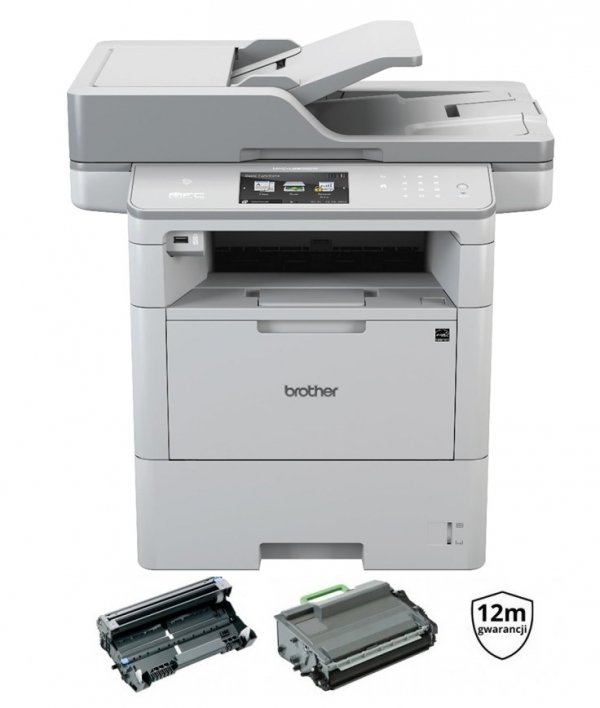 Brother MFC L6900DW | A4 | Mono | Duplex | Wi-Fi | TONER BĘBEN 100% | GW 12 | SERWIS | MFCL6900DWYJ1