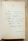 Stephane Mallarme Poesies [dedykacja Daniela Leuwersa]