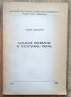 Leszek Leszczyński Klauzule generalne w stosowaniu prawa