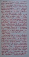Artur Międzyrzecki • Śmierć Robinsona
