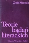 Zofia Mitosek • Teorie badań literackich 