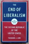 Theodore J. Lowi The End of Liberalism