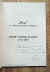 Franciszek Rusek 'Prot' Ks. Prałat Franciszek Dźwigoński. Życie i działalność 1913-1993