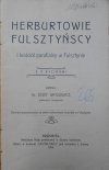 Ks. Józef Watulewicz • Herburtowie Fulsztyńscy i kościół parafialny w Fulsztynie