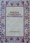 red. Anna Czabanowska-Wróbel i inni • Poezja Tadeusza Micińskiego. Interpretacje