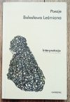 Poezje Bolesława Leśmiana. Interpretacje