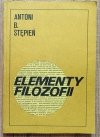 Antoni Stępień Elementy filozofii
