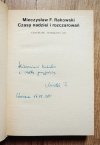 Mieczysław F. Rakowski Czasy nadziei i rozczarowań [dedykacja autorska]