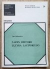 Jan Safarewicz Zarys historii języka łacińskiego