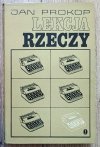 Jan Prokop Lekcja rzeczy [dedykacja Jana Prokopa]