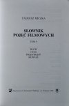 Tadeusz Miczka • Słownik pojęć filmowych tom 9