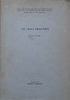 Aulis Aarnio • On Legal Reasoning [dedykacja autorska]