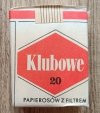 Papierowy Klubowe - paczka z lat 80.