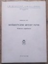Romuald Wit Matematyczne metody fizyki