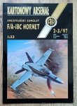 Kartonowy Arsenał 2-3/1997 / Amerykański samolot F/A-18C Hornet