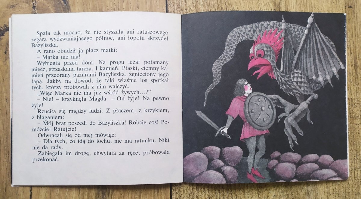 Legenda O Bazyliszku Tekst Wanda Chotomska Wanda Chotomska Legenda o warszawskim Bazyliszku [Poczytaj mi mamo]
