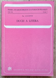 Św. Augustyn • Duch a litera