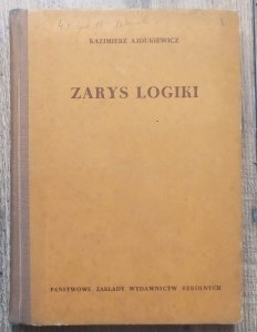 Kazimierz Ajdukiewicz • Zarys logiki