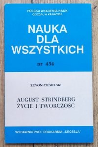 Zenon Ciesielski • August Strindberg: życie i twórczość