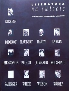 Literatura na świecie 7-8/1999 • Rimbaud, Rousseau, Virginia Woolf, Proust, Larkin, Flaubert