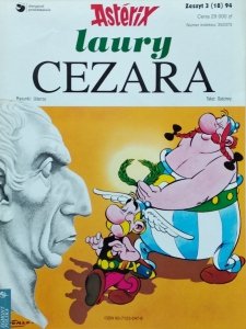Gościnny, Uderzo • Asterix. Laury Cezara. Zeszyt 3/94