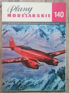 Plany modelarskie 140 1/1988 / D.H. 88 - Comet 'Grosvenor House'