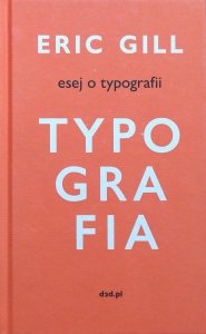 Eric Gill • Esej o typografii