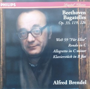 Alfred Brendel • Beethoven Bagatelles Op. 33, 119, 126 • CD