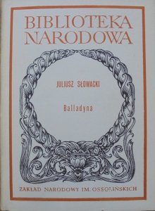 Juliusz Słowacki • Balladyna