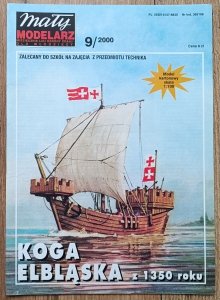 Mały Modelarz 9/2000 / Koga elbląska z 1350 roku