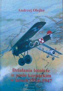 Andrzej Olejko • Działania lotnicze w pasie karpackim w latach 1914-1947