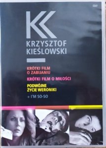 Krzysztof Kieślowski • Krótki film o zabijaniu. Krótki film o miłości. Podwójne życie Weroniki + I'm So So • 4DVD