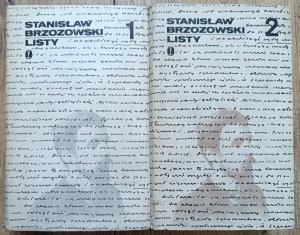 Stanisław Brzozowski • Listy